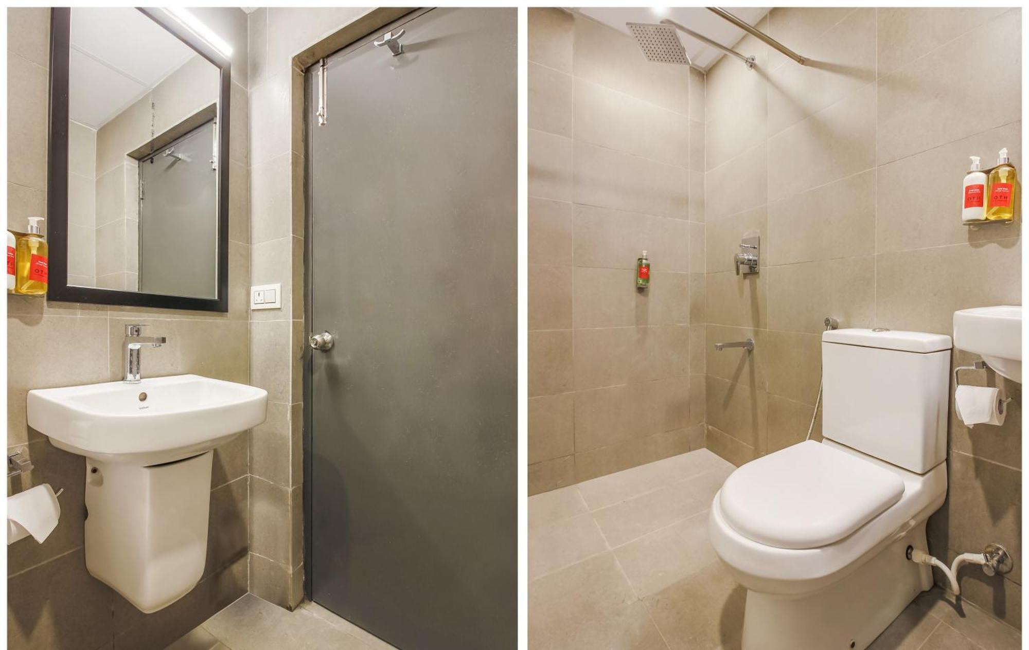 Super Townhouse The Cinco Hotel Near Esi Hospital Hyderabad Exteriör bild